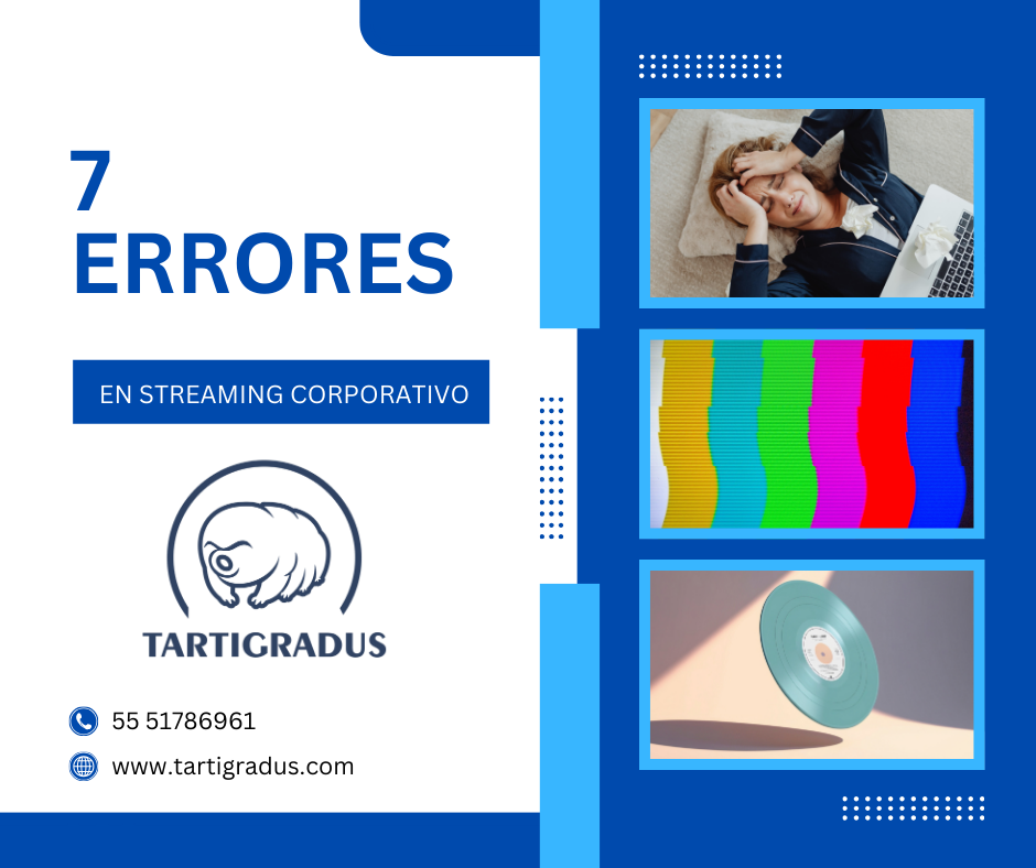 Streaming profesional en eventos corporativos en vivo